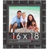 PosterPalooza | 16x18 Wide Bamboo Picture Frame, UV Acrylic, 4 Finishes - Brown, Black, Silver, and Natural - 2 of 4