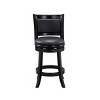 24" Augusta Swivel Counter Height Barstool Hardwood - Boraam - 4 of 4