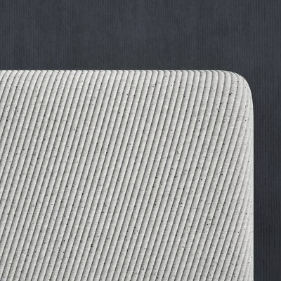Sustainably Sourced Light Gray Full Foam Mattress with ZonedSupport