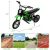 Electric Dirt Bike for Kids, 24 v Motorcycle with 3-Speed Modes 14.29 MPH & Shock-Absorbing Design - Max 135 LBS Off-Road Dirt Bikes - 4 of 4