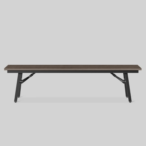 Mantega Faux Wood Folding Patio Bench Project 62 Target