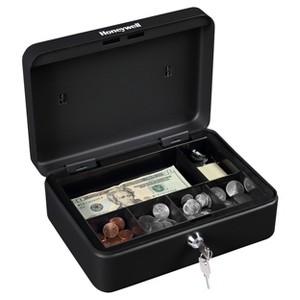 Honeywell Standard Steel Cash Box - 1 of 4