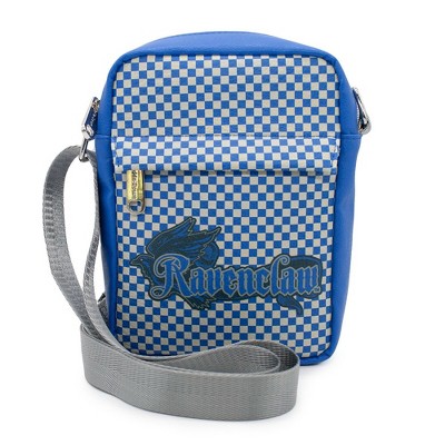 Harry Potter Bag, Crossbody, Ravenclaw, Checker, Vegan Leather