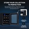 Newair Shadow-T Series Wine Cooler Refrigerator, 12 Bottle Countertop Mirrored Compact Wine Cellar, Small Freestanding Glass Door Wine Fridge - 3 of 4