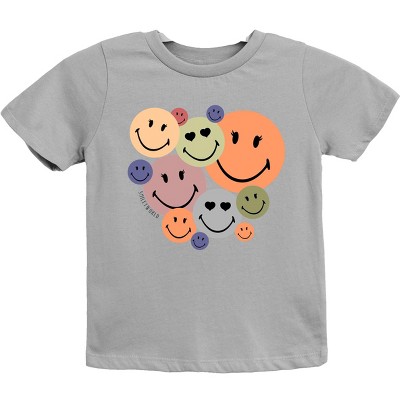 The Juniper Shop SmileyWorld Stacked Smiles Youth Short Sleeve Tee