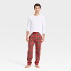 Men's Flannel Pajama Pants - Goodfellow & Co™ Red Plaid - 3 of 3