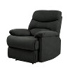 Wall Hugger Microfiber Pillow Top Arm Recliner Chair -  ProLounger - 2 of 4
