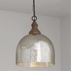 Capital Lighting Inglewood 1 - Light Pendant in  Grey Wash/Dark Pewter - 3 of 4