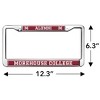 Morehouse College Alumni Full Size Standard License Plate Metal Frame - 4 of 4