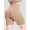 Coolmee Womens Body Shaper Shorts Shapewear Boyshorts Panties Tummy Control Underwear, Thigh Slimming Technology Butt Lifter - 2 of 4