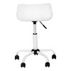 Okak Modern Height-Adjustable Office Chair, Desk Chair with Metal Base and Wheels, 360 Swivel Computer Chair for Study, Office - 4 of 4