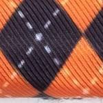 black/orange