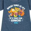 - Bubble Guppies - Time For Lunch Graphic Short Sleeve Fleece Dress - 2 of 4