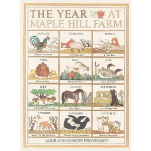 The Year at Maple Hill Farm - (Year at Maple Hill Farm Tr) by  Alice Provensen & Martin Provensen (Hardcover) - 1 of 1