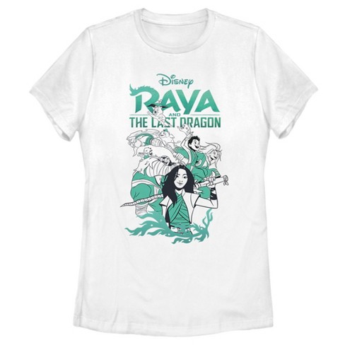 Women S Raya And The Last Dragon Characters In Action T Shirt Target