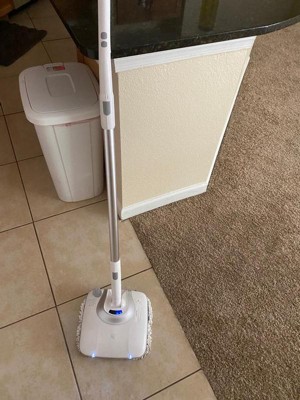 IRIS USA Rechargeable Cordless Electric Vibrating Mop with Water