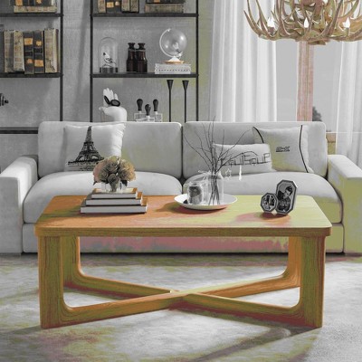 Lirago Wood Coffee Table 50*26 Natural