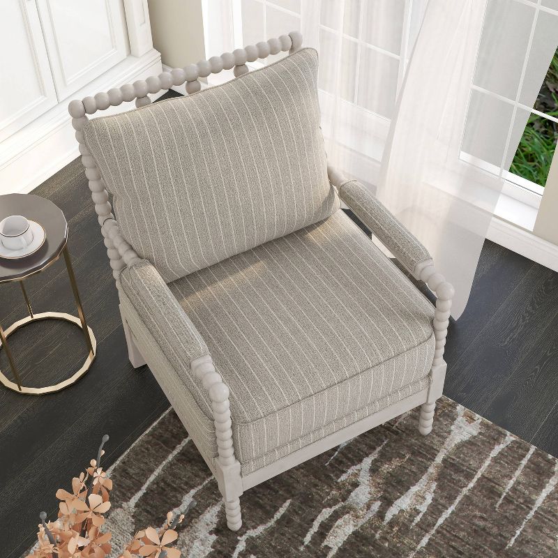 Weslake Villa Farmhouse Accent Armchair - HOMES: Inside + Out, 5 of 10