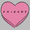 Men's Friends Candy Heart Logo T-Shirt - image 2 of 4