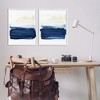 Stupell Industries Coastal Brushstrokes Abstract Beach 2pc Framed Giclee Art Set - 2 of 4