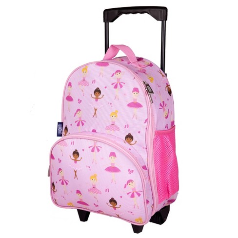 Wildkin Kids Rolling Suitcase Luggage , School And Overnight Travel ...