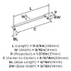 Amerock Balon Pull for Cabinets, Drawers, and Furniture - 3 of 4