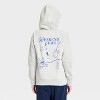 Girls' Graphic Oversized Fleece Hoodie - art class™ - 3 of 4