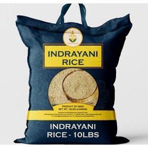Shastha Traditional Earthy Flavor Indrayani Rice -  Pack of 1 × 10 lbs - 1 of 4