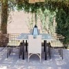 Aoodor Outdoor Dining Chair Cushions Set of 4, Waterproof Patio Furniture Seat Cushions, Outdoor Chair Pads with Ties - 2 of 4