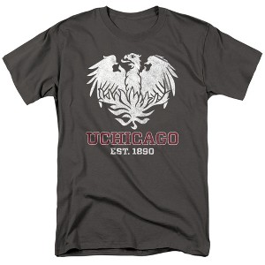 Men's University of Chicago Official Distressed Primary Logo T-Shirt - 1 of 4