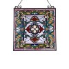 Chloe Lighting Aylee Tiffany-Style Victorian Design Window Panel 24" X 25" - 2 of 3