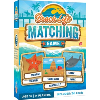 Masterpieces Kids Games - Beach Life - Charades Card Game : Target