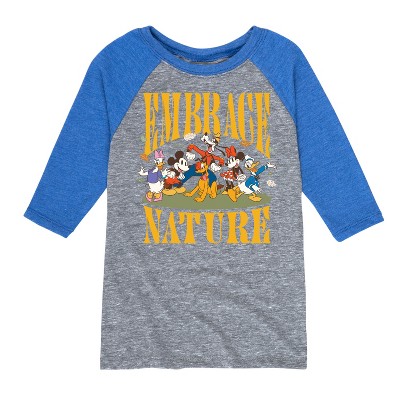 Boys' - Disney - Embrace Nature Raglan Graphic T-Shirt