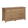 Sauder Hillmont Farm 6 Drawer Horizontal Dresser Timber Oak - 2 of 4