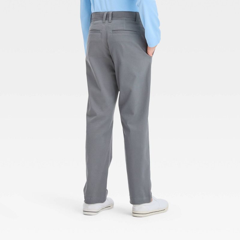 Boys' Straight Fit Uniform Pants - Cat & Jack™, 3 of 5