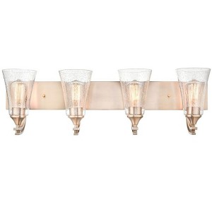 Millennium Lighting Natalie 4 - Light Vanity in  Modern Gold - 1 of 4