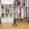 FDW Female Mannequin 53-67 Inch Adjustable Mannequin Torso Dress Form with Realistic Female Body Shape & Stand Wood Base - 2 of 4