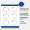 Avery 3" Diameter Labels, Gold & Navy Border with Florals, 60 ct - 3 of 4