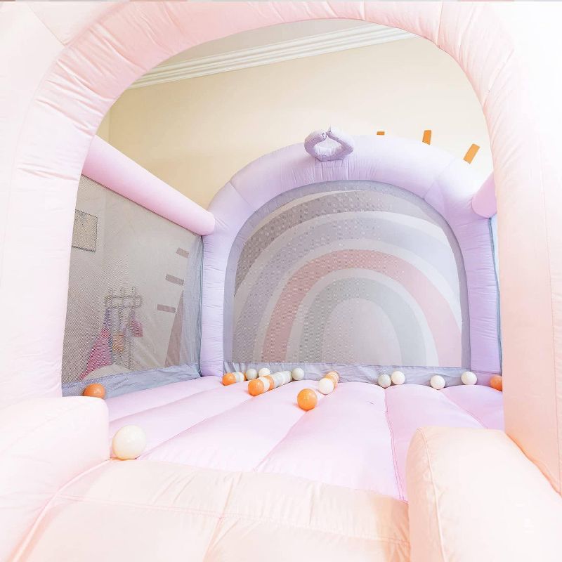 Bounceland Day-Dreamer Cotton Candy Bounce House - Pink, 5 of 11