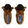 Five Nights At Freddy's 3D Freddy Head Youth Plush Slipper Socks - 4 of 4