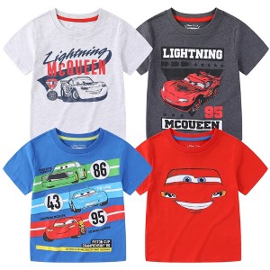 Disney Cars Boys 4 Pack T-Shirts for Toddler and Big Kids - Multicolor, Size 2T - 1 of 4