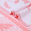REGALWOVEN Cotton Soft Absorbent Plant Pattern Decorative Hand Towel 14" x 29" - 3 of 4
