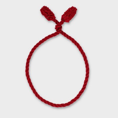 6pk 18in Christmas Garland Twist Ties Red - Haute Décor