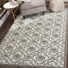 Amherst AMT432 Power Loomed Area Rug Ivory / Grey 4' X 6' - Safavieh. - 2 of 4