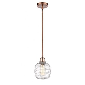 Belfast - 1 Light Mini Pendant In Industrial Style-9 Inches Tall and 6 Inches Wide - 1 of 1
