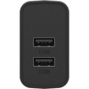 Otterbox USB-A Dual Port Wall Charger, 24W Combined - Black (78-81026) - 2 of 4