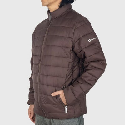 Alpine Swiss Niko Mens Down Alternative Jacket Puffer Coat Packable Warm Insulation & Lightweight
