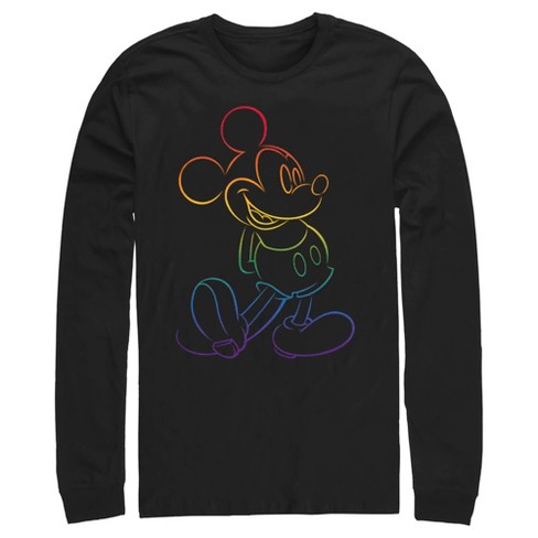 Rainbow cheap mickey shirt