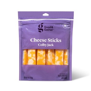 Colby Jack Cheese Sticks - 9oz/12ct - Good & Gather™ - 1 of 4