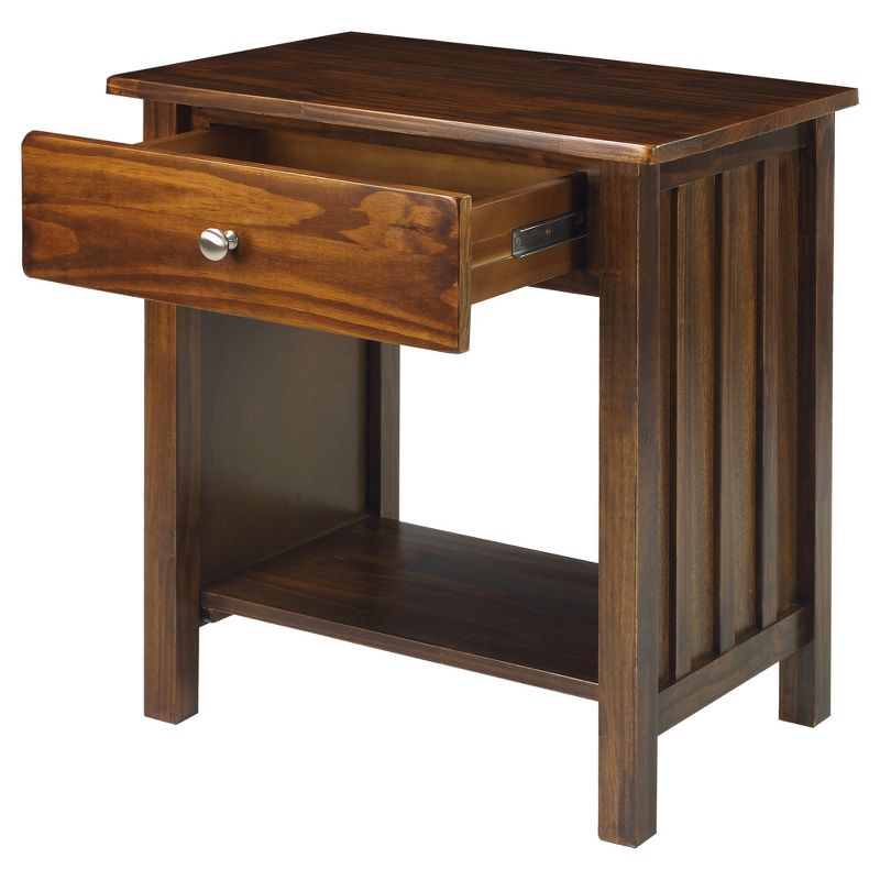35.1" Nightstand with Usb Port - Flora Home, 4 of 8